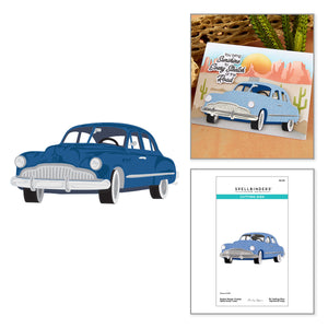 Sedan Street Cruiser Etched Dies by Mindy Eggen