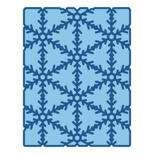 Snowflake Background Etched Dies by Lisa Horton