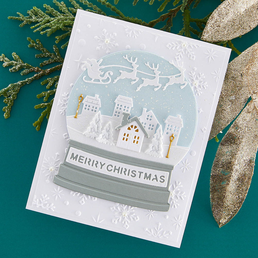 Simon's Snow Globe Etched Dies from the Simon's Snow Globes Collection by Simon Hurley