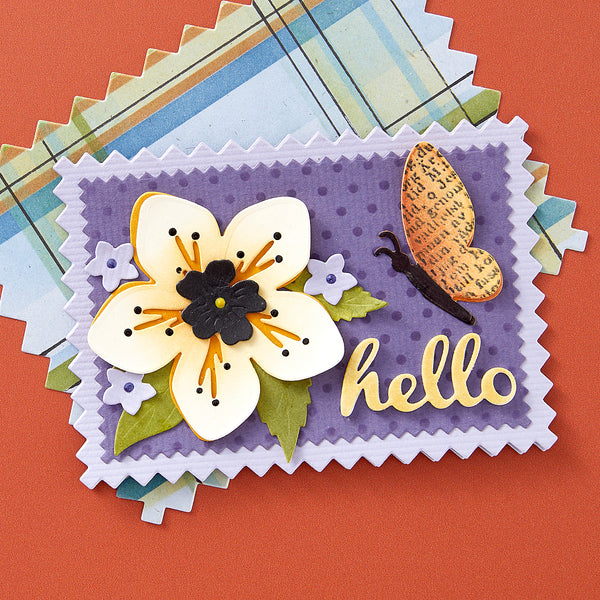 Pinking Edge Birthday Add-Ons Etched Dies from the Not Your Ordinary Card Collection by Wendy Vecchi