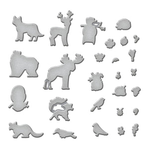 Woodland Wildlife Stamp And Die Bundle by Simon Hurley