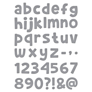 Pooh's Alphabet, Numbers & More Etched Dies with Simple Stories