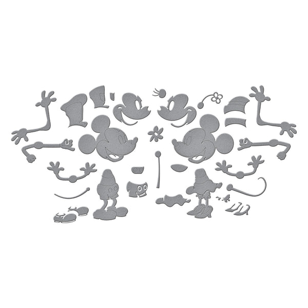 Steamboat Willie Duo Etched Dies