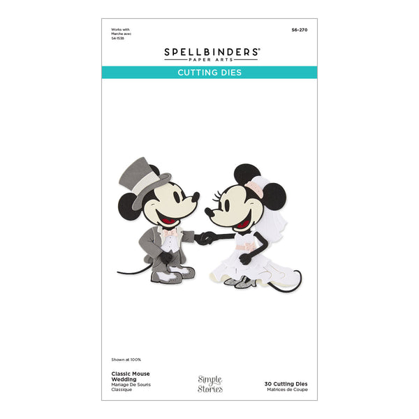 Classic Mouse Wedding Die Bundle