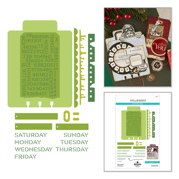 Daily CardLab Etched Dies by Esther Glas - Nov 19 Consumer Launch Date