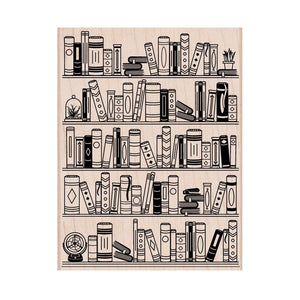 Hero Arts Bookcase Wood Stamps