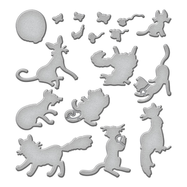 Purrfect Cats Stamp & Die Set by Simon Hurley