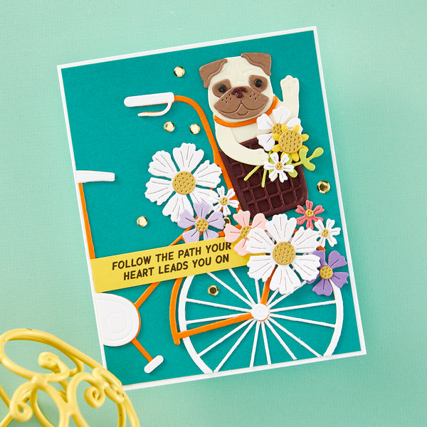 Cats and Pugs Sentiments Clear Stamp Set by Bibi Cameron