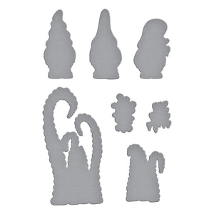 No Place Like Gnome Etched Dies for Coordinating Stamp Set by Dyan Reaveley