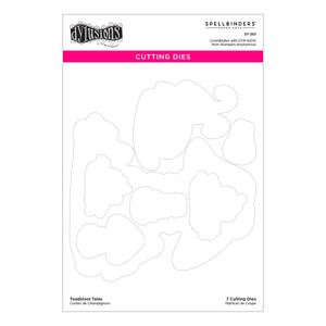 Toadstool Tales Etched Dies for Coordinating Stamp Set by Dyan Reaveley