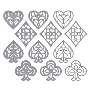 Kaleidoscope Noble Suits Etched Dies by Jaycee Gaspar