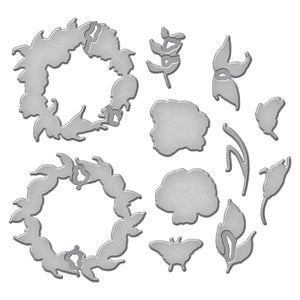 Everyday Wreaths Etched Dies by Simon Hurley