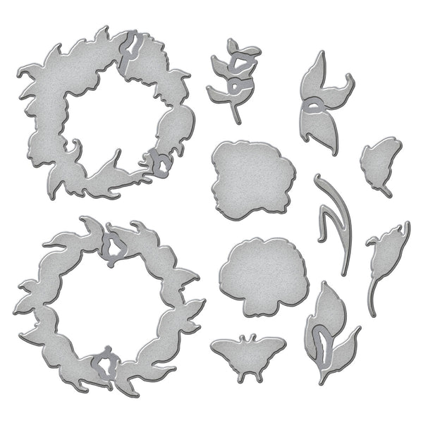 Everyday Wreaths Etched Dies by Simon Hurley