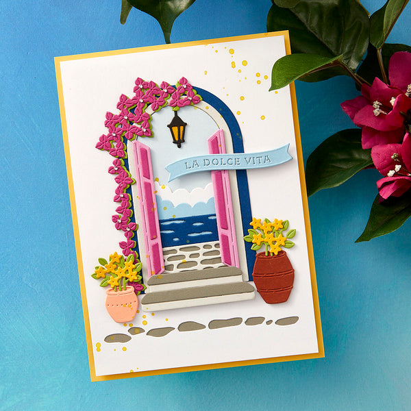 La Dolce Vita Sentiments Press + Foil Plate & Die Set