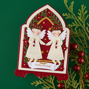 Blessing Angels Etched Dies by Bibi Cameron