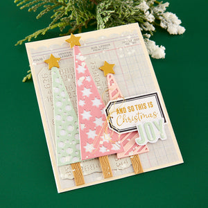 Holiday Tree Page Etched Dies by Esther Glas - Nov 19 Consumer Launch Date