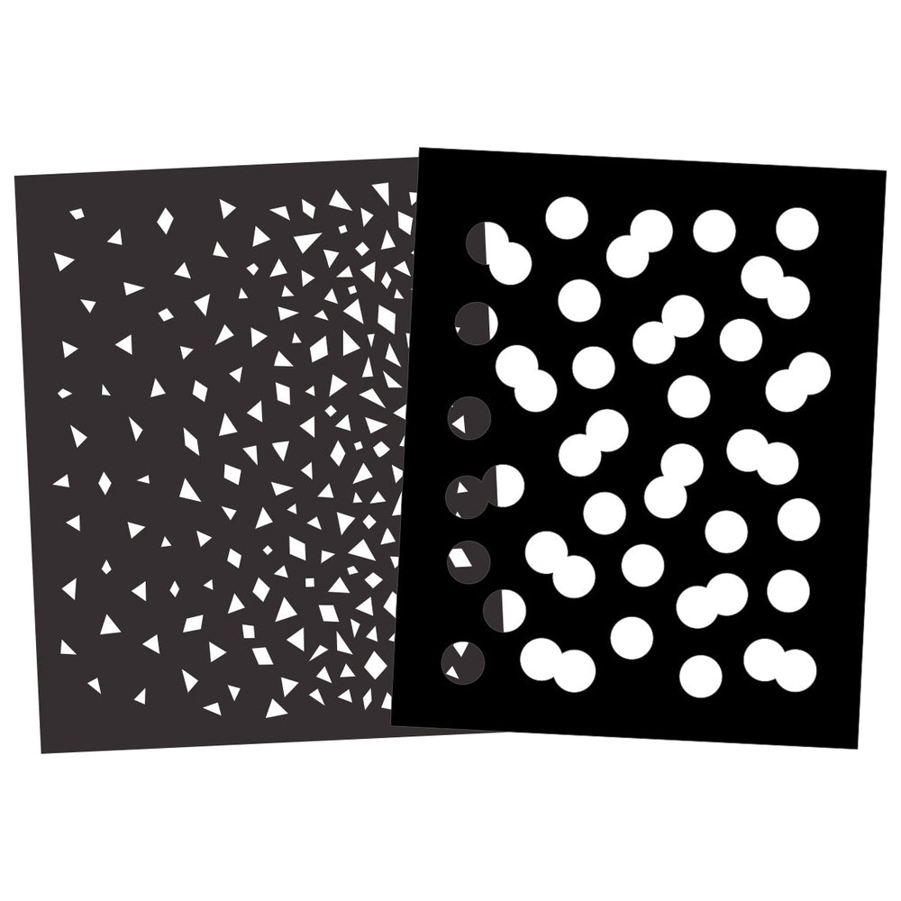 Hero Arts Confetti Stencil Pair