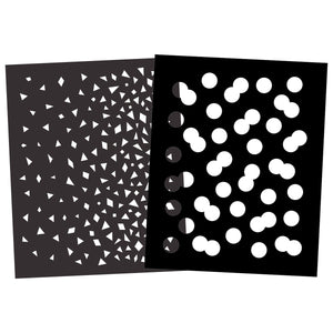 Hero Arts Confetti Stencil Pair