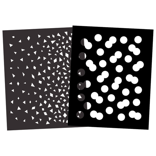 Hero Arts Confetti Stencil Pair