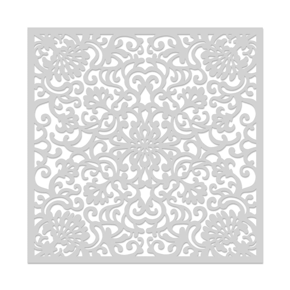Hero Arts Ornate Floral Stencil