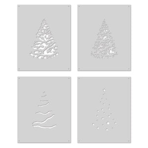 Hero Arts Color Layering O Christmas Tree Stencil