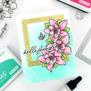 Hero Arts Wild Columbine Clear Stamps