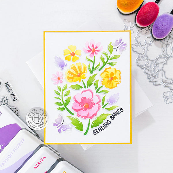 Hero Arts Color Layering Wonderful Day Stencils