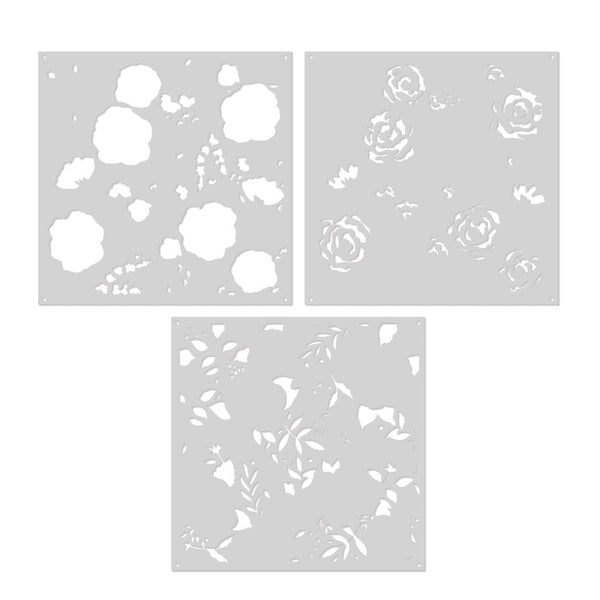 Hero Arts Color Layering Roses Stencil