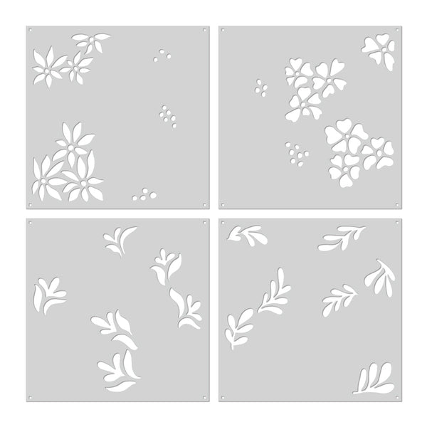 Hero Arts Color Layering Summer Blooms Stencil