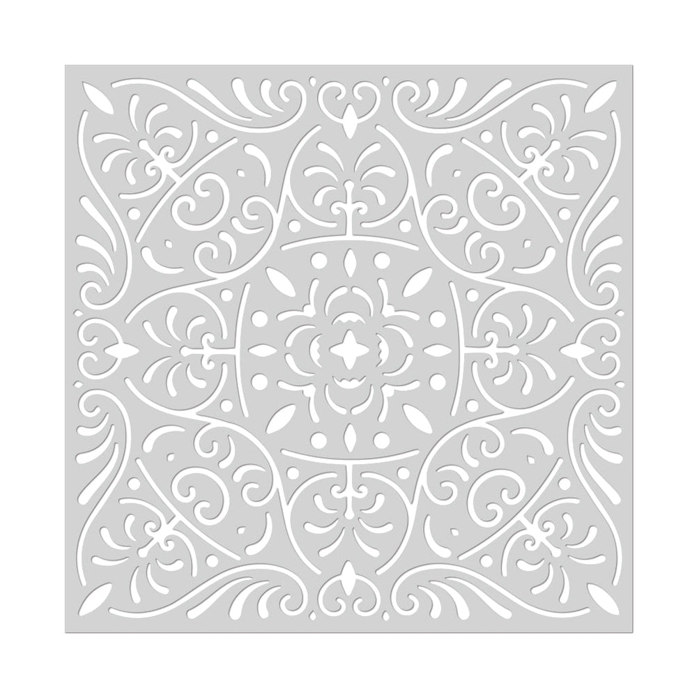 Hero Arts Ornate Flourish Stencil