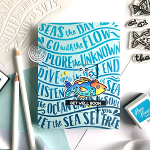 Hero Arts Hello Fishes Stamps & Dies Bundle