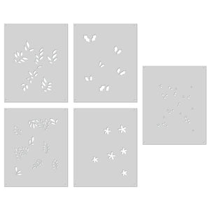 Hero Arts Color Layering Christmas Foliage Stencils