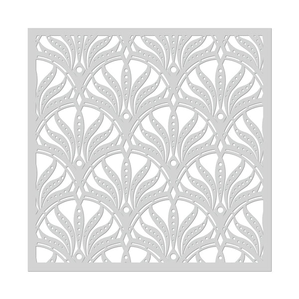 Hero Arts Art Deco Dancing Light Stencil