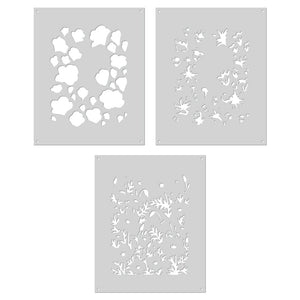 Hero Arts Color Layering Golden Poppies Stencils