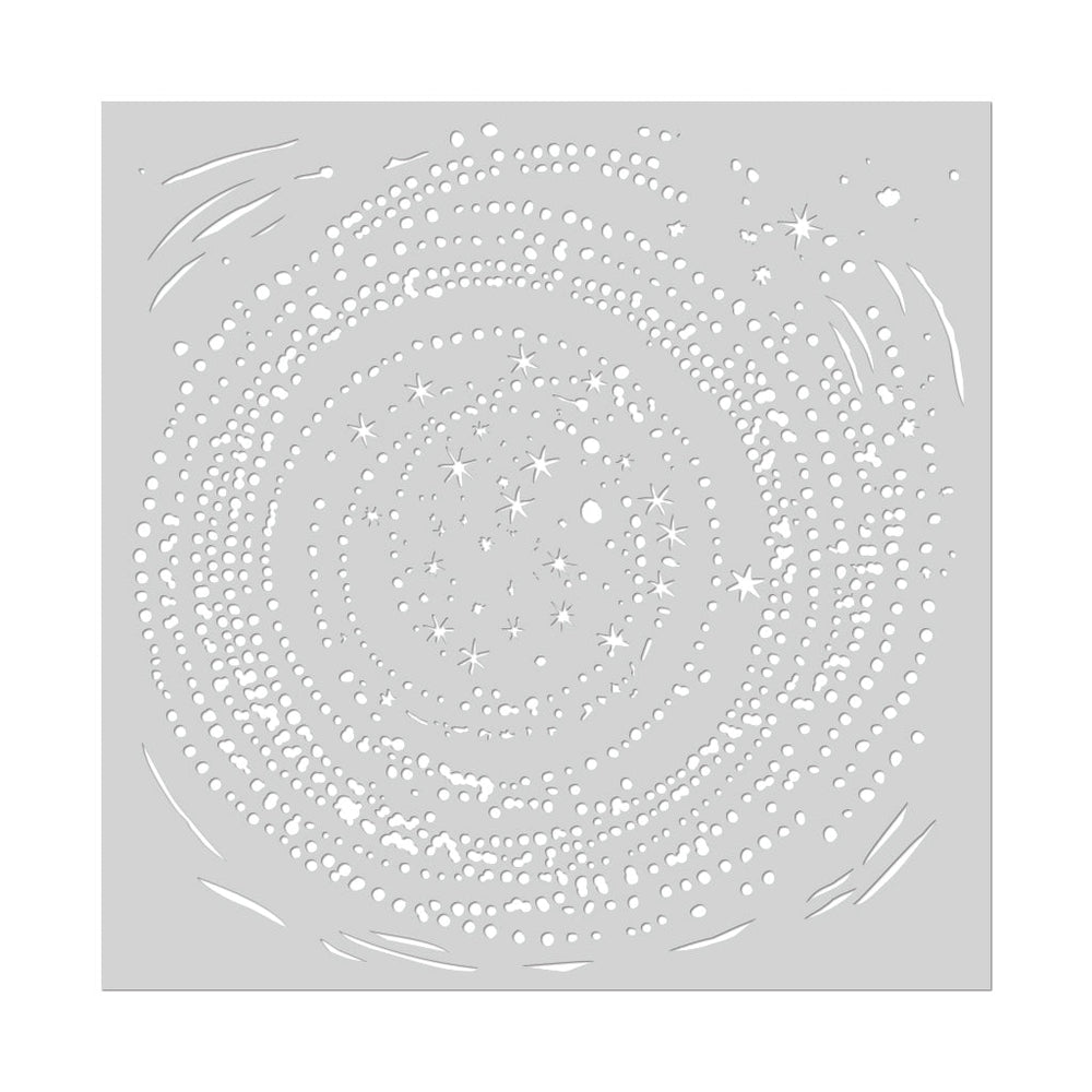 Hero Arts Swirling Stars Stencil