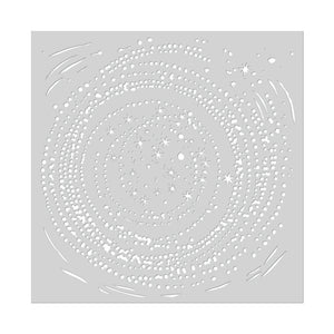 Hero Arts Swirling Stars Stencil