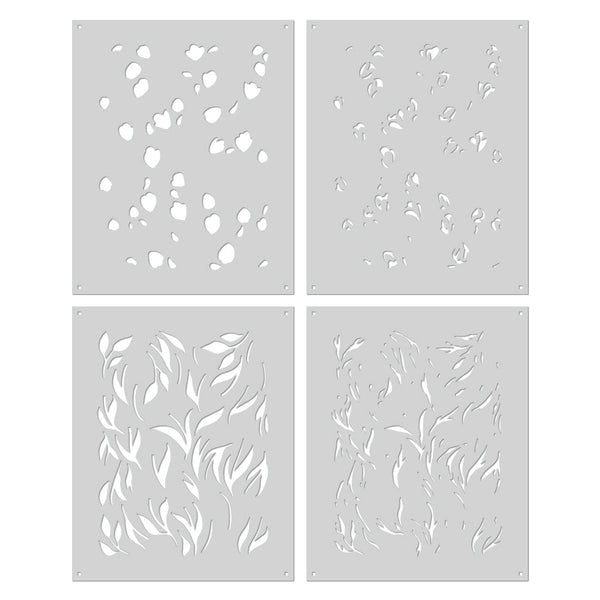 Hero Arts Color Layering Tulip Pattern Stencils