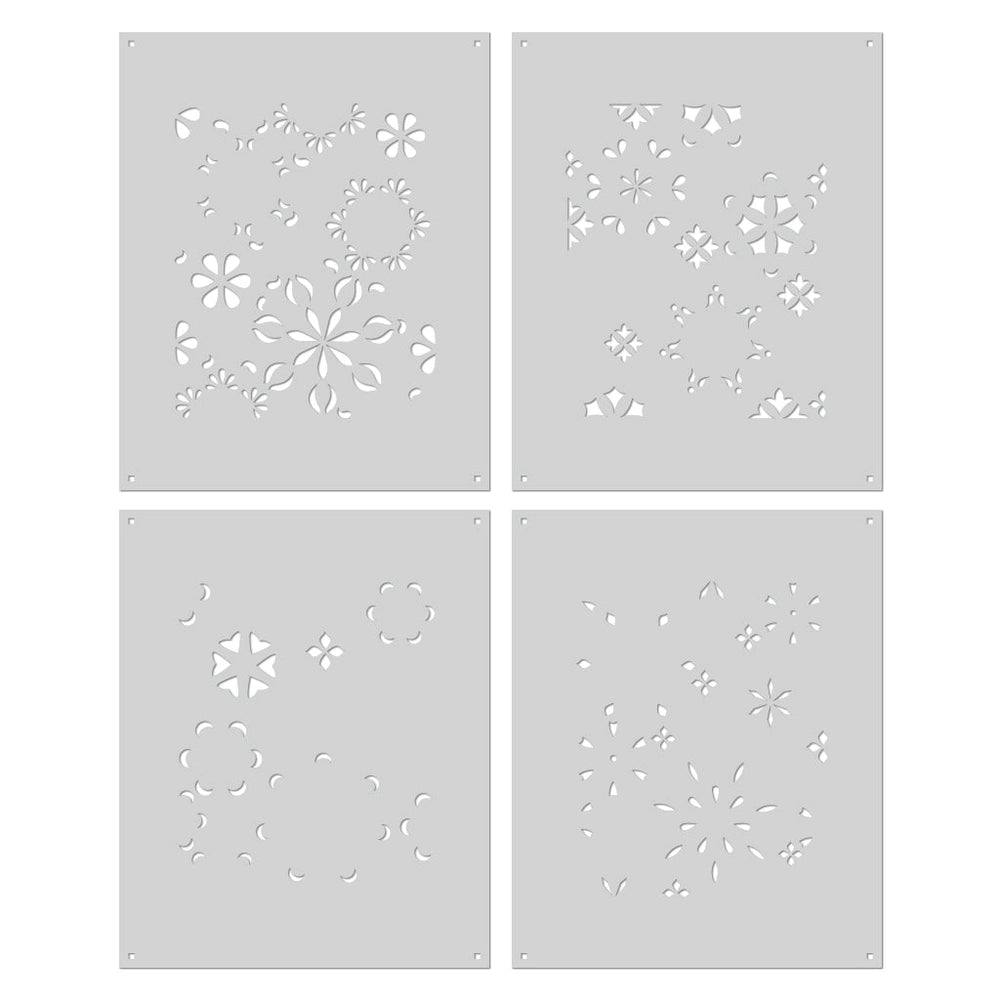 Hero Arts Color Layering Mandala Flower Pattern Stencils