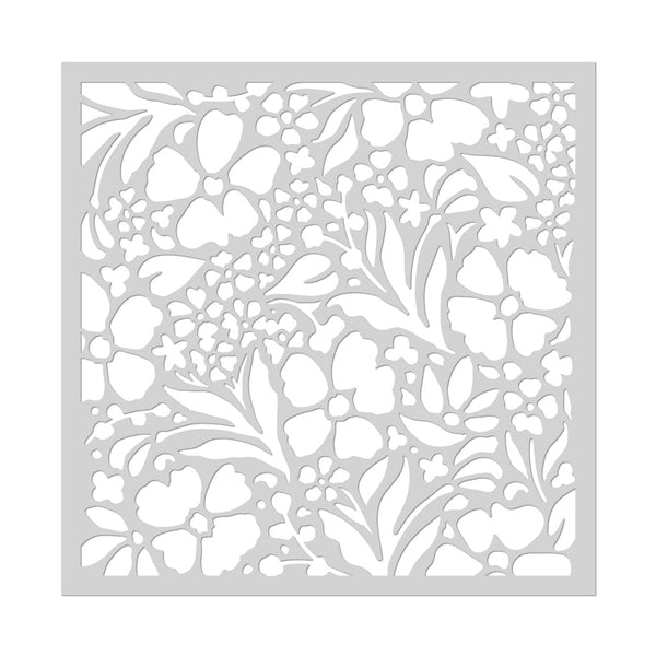 Hero Arts Floral Garden Stencil