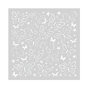Hero Arts Butterfly Pattern Stencil