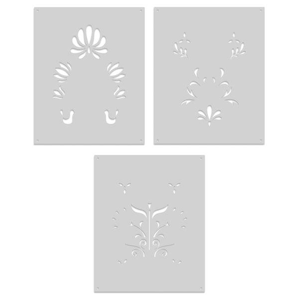 Hero Arts Color Layering Folk Art Stencils