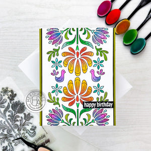Hero Arts Color Layering Folk Art Stencils