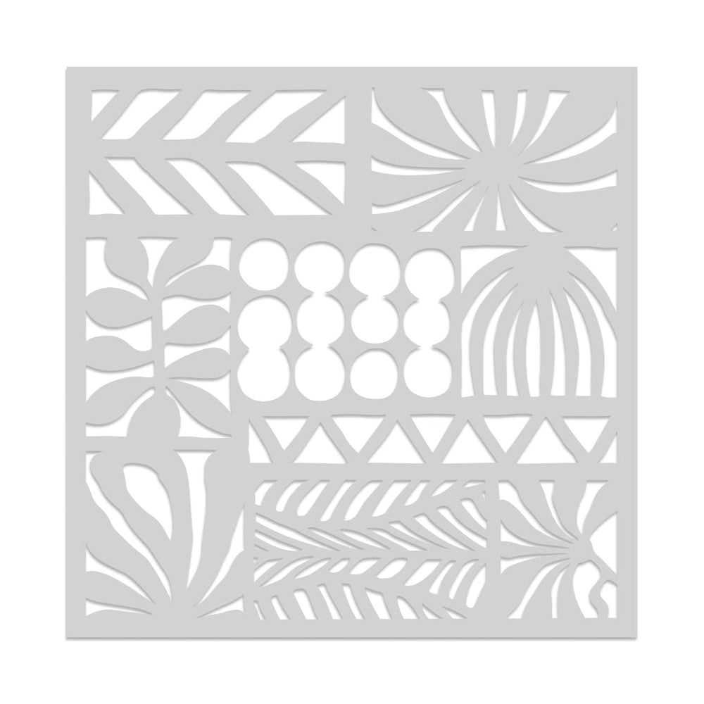 Hero Arts Floral Trove Stencil