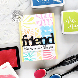Hero Arts Floral Trove Stencil