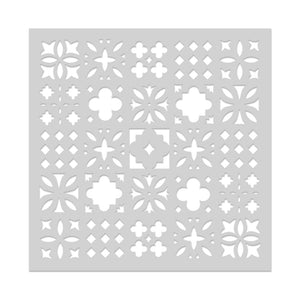 Hero Arts Decorative Tile Pattern Stencil