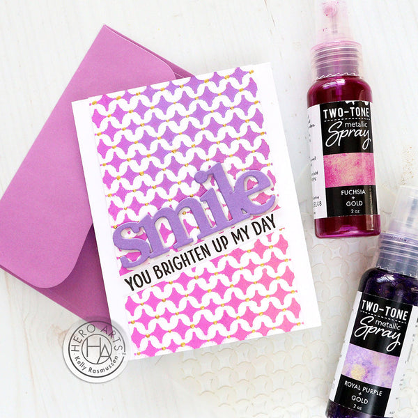 Hero Arts Sparkle Weave Stencil