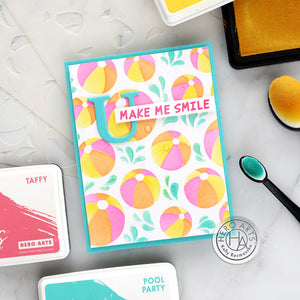 Hero Arts Color Layering Beach Ball Stencils
