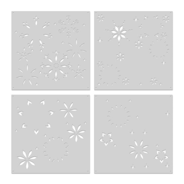 Hero Arts Color Layering Snowflake Stencils