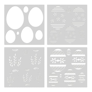 Hero Arts Color Layering Decorative Eggs Stencils