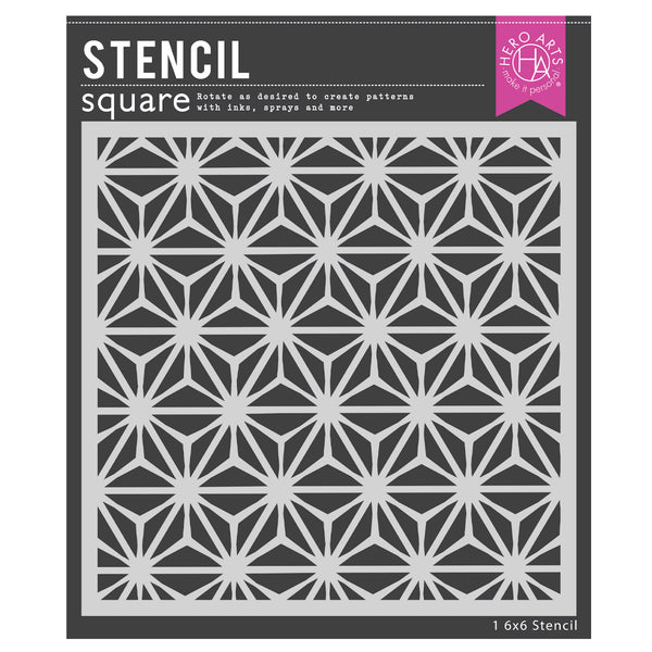 Hero Arts Asana Pattern Stencil